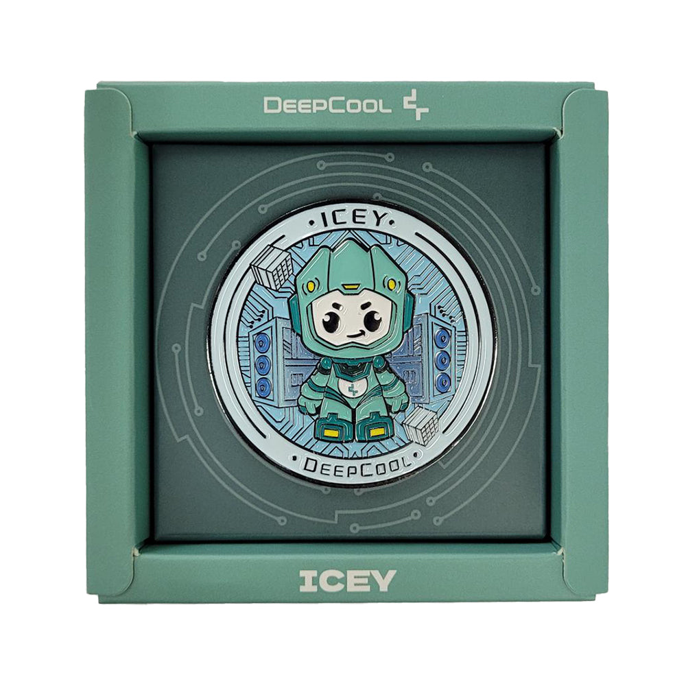 MATERIALE PROMO DeepCool, Insigna cu 2 ace de prindere "DC-magnet"