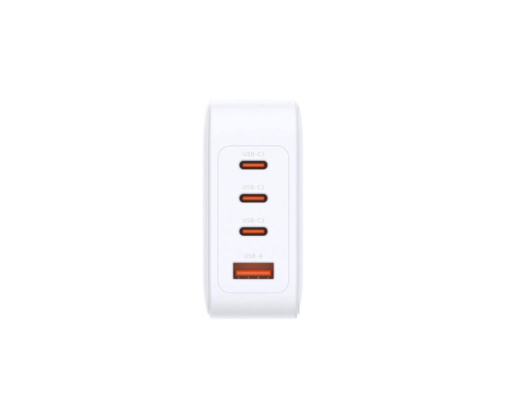 INCARCATOR retea D-Link, Quick Charge GaN PD 3.0, 100W, 3 x USB Type-C 20.0V / 5.0A max, 1 x USB 12.0V / 2.5A , alb "DCP-101"