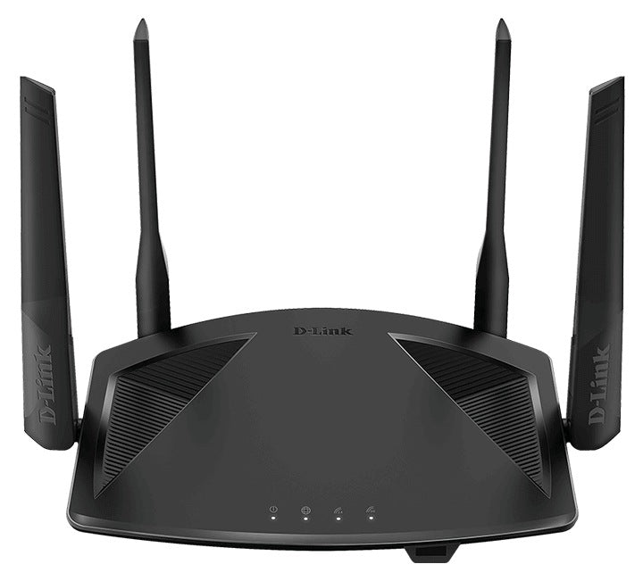 ROUTER D-Link wireless 1800Mbps,1 x WAN Gigabit, 4 porturi LAN Gigabit, 2.4 Ghz/5 Ghz dual band, 4 antene externe, WI-FI 6 