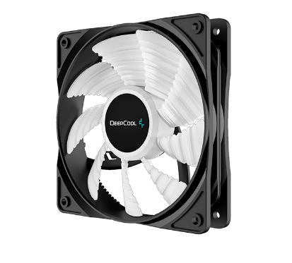 VENTILATOR DEEPCOOL PC RF120R LED, 120x120x25 mm, 4 red LED, Hydro Bearing, "DP-FLED-RF120-RD"