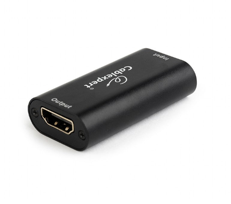 REPEATER semnal GEMBIRD, HDMI (M) la HDMI (M), extindere semnal pana la 40m, negru, "DRP-HDMI-02"