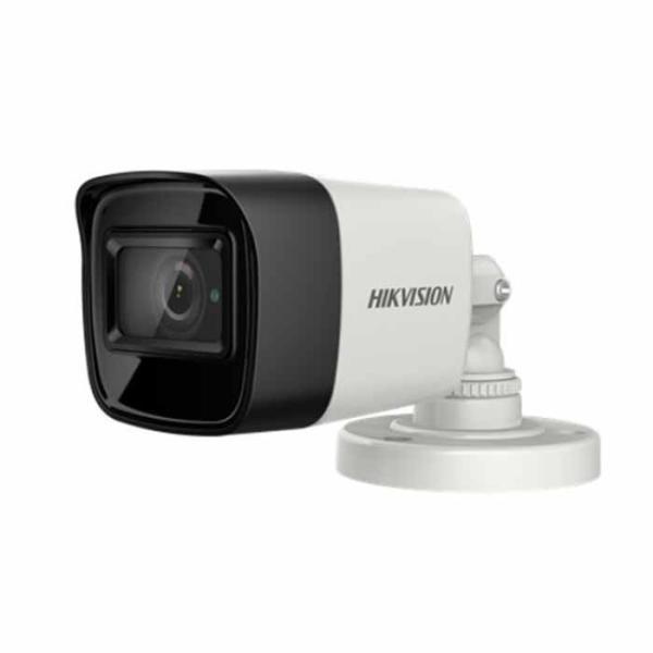 CAMERA supraveghere HIKVISION bullet, pt. exterior, dist. IR 30 m, lentila fixa 2.8 mm, 2 Mpx, cu fir, carcasa metal, "DS-2CE16D0T-ITFS28"