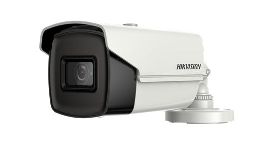 CAMERA supraveghere HIKVISION bullet, pt. exterior, dist. IR 80 m, lentila fixa 3.6 mm, 8.29 Mpx, cu fir, carcasa plastic si metal, "DS-2CE16U1T-IT5F36"
