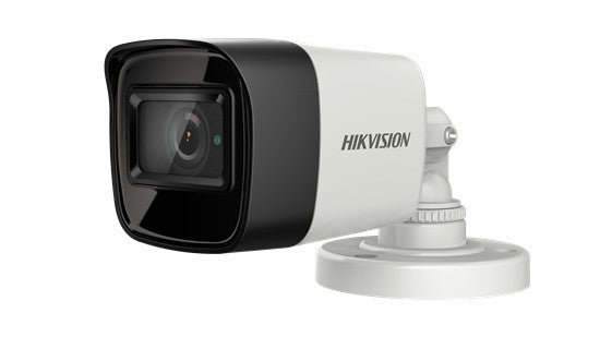 CAMERA supraveghere HIKVISION bullet, pt. exterior, dist. IR 20 m, lentila fixa 2.8 mm, 8.29 Mpx, cu fir, carcasa metal, "DS-2CE16U1T-ITF2.8"