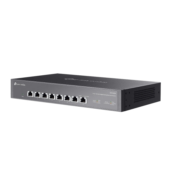 SWITCH TP-LINK Omada Unmanaged, 8 porturi 10G Switch, carcasa metalica montabila in rack sau desktop "DS1008X"