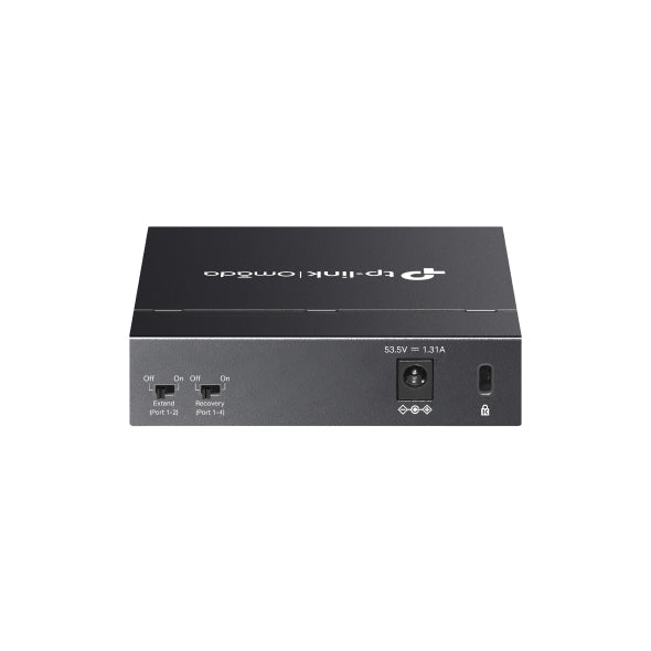 SWITCH TP-LINK Omada, 5-Port Gigabit Unmanaged, cu 4-Port PoE+, carcasa metalica "DS105GP"