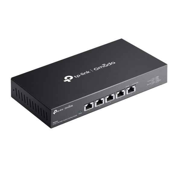 SWITCH TP-LINK Omada unmanaged, 5 porturi 10 Gigabit, carcasa metalica "DS105X"