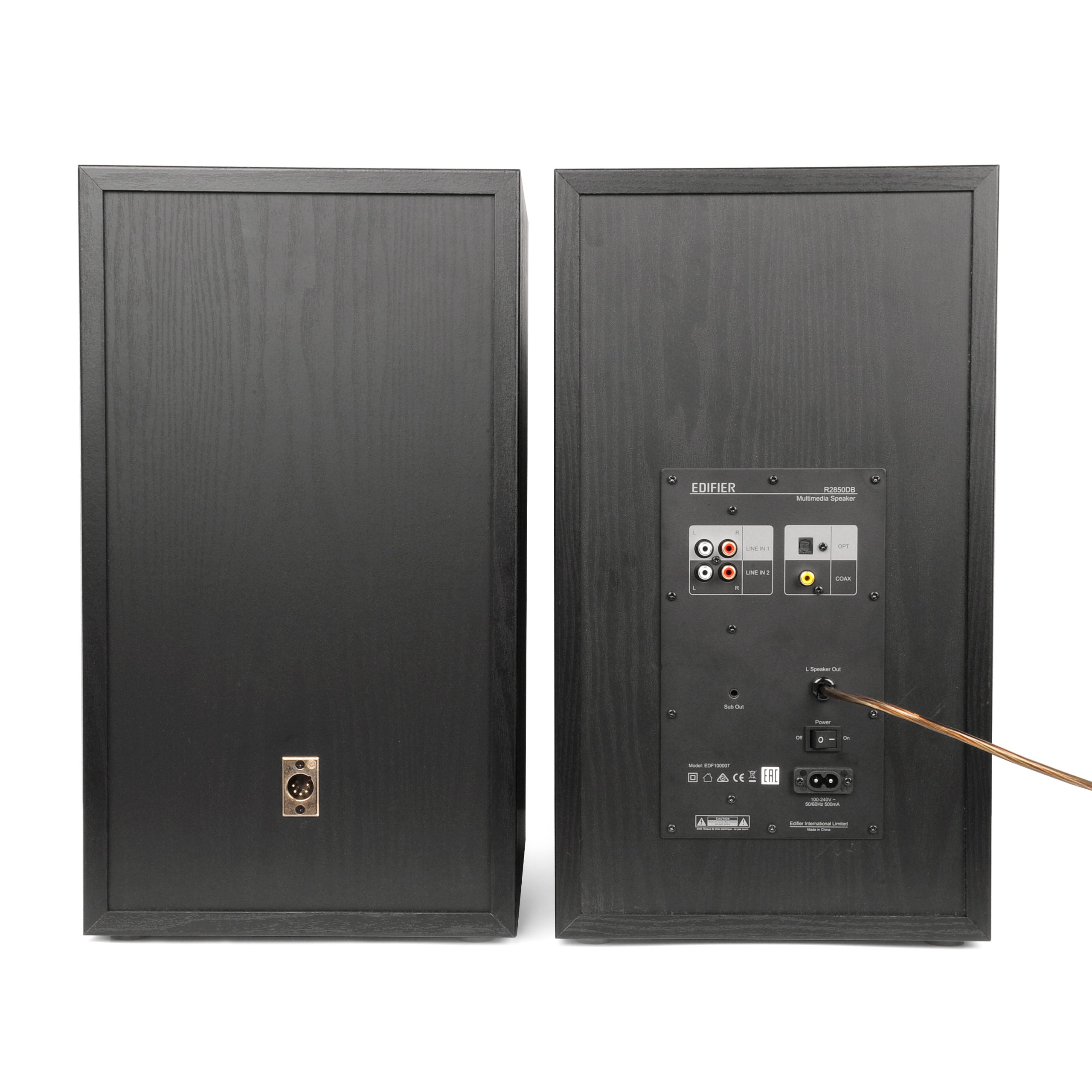 BOXE EDIFIER 2.0, RMS: 150W (2 x 14W, 2 x 16W, 2 x 45W), bluetooth 5.1, telecomanda wireless, volum, bass, treble, black,"R2850DB-BK"