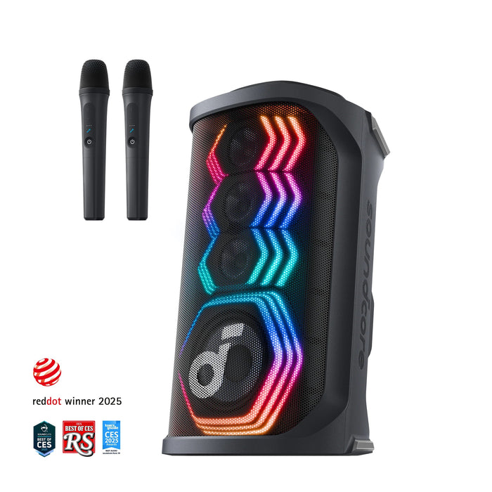 Boxa portabila Anker "Soundcore Rave 3S" 200W, Bluetooth 5.4, AUX, USB-C, IPX4, negru, "A31A3012" - 0194644290528 – Boxe