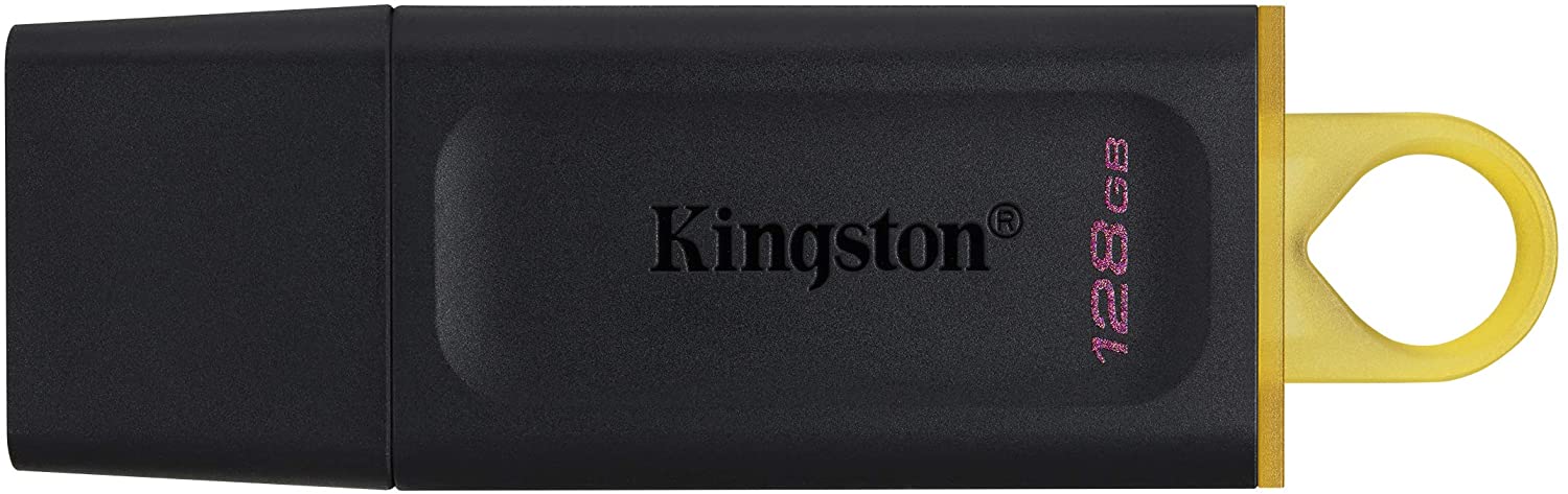 MEMORIE USB 3.2 KINGSTON 128 GB, cu capac, carcasa plastic, negru, "DTX/128GB"