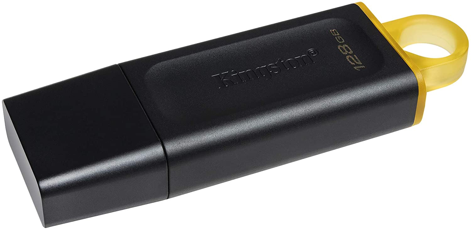 MEMORIE USB 3.2 KINGSTON 128 GB, cu capac, carcasa plastic, negru, "DTX/128GB"