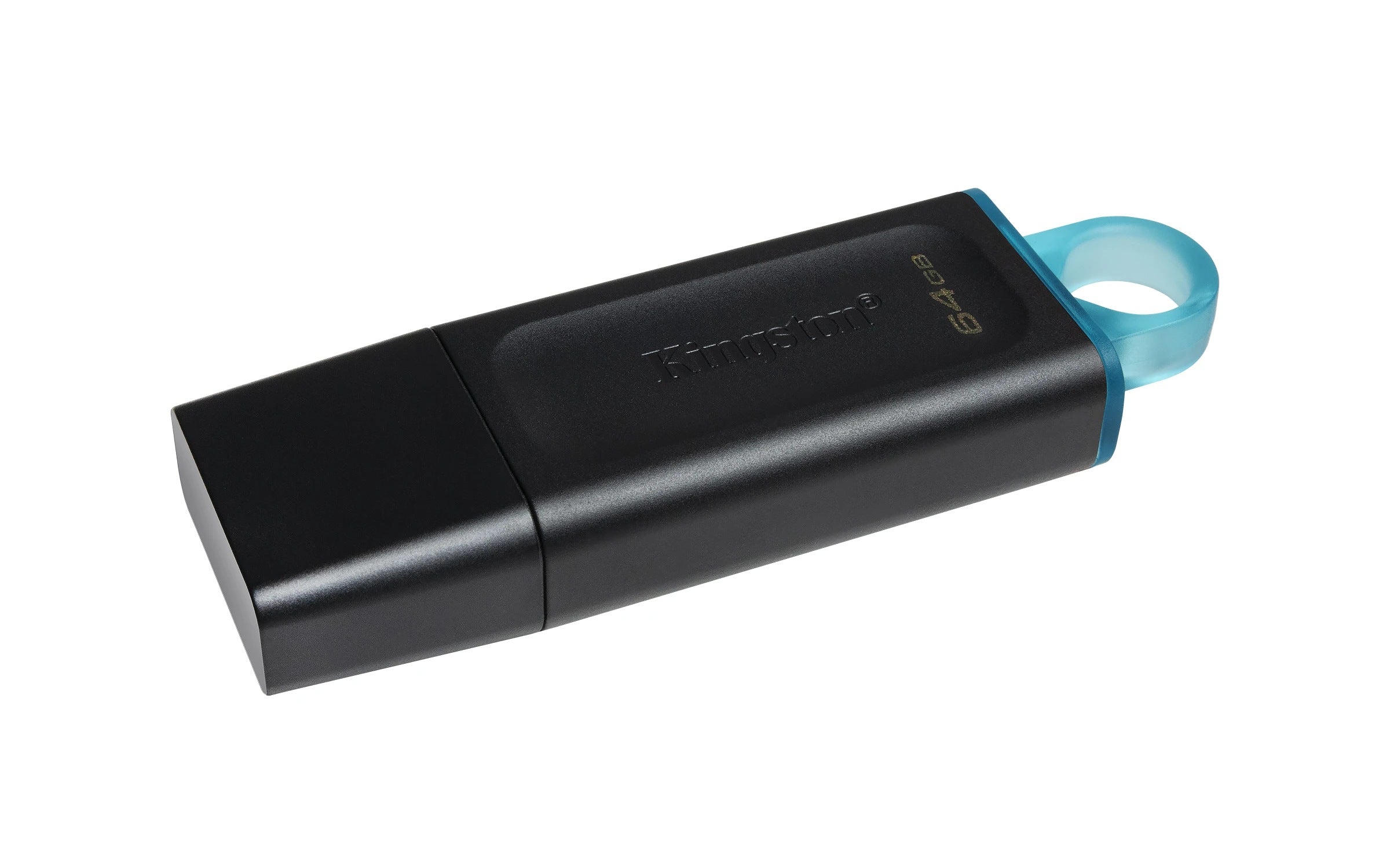 MEMORIE USB 3.2 KINGSTON 64 GB, cu capac, carcasa plastic, negru, "DTX/64GB"