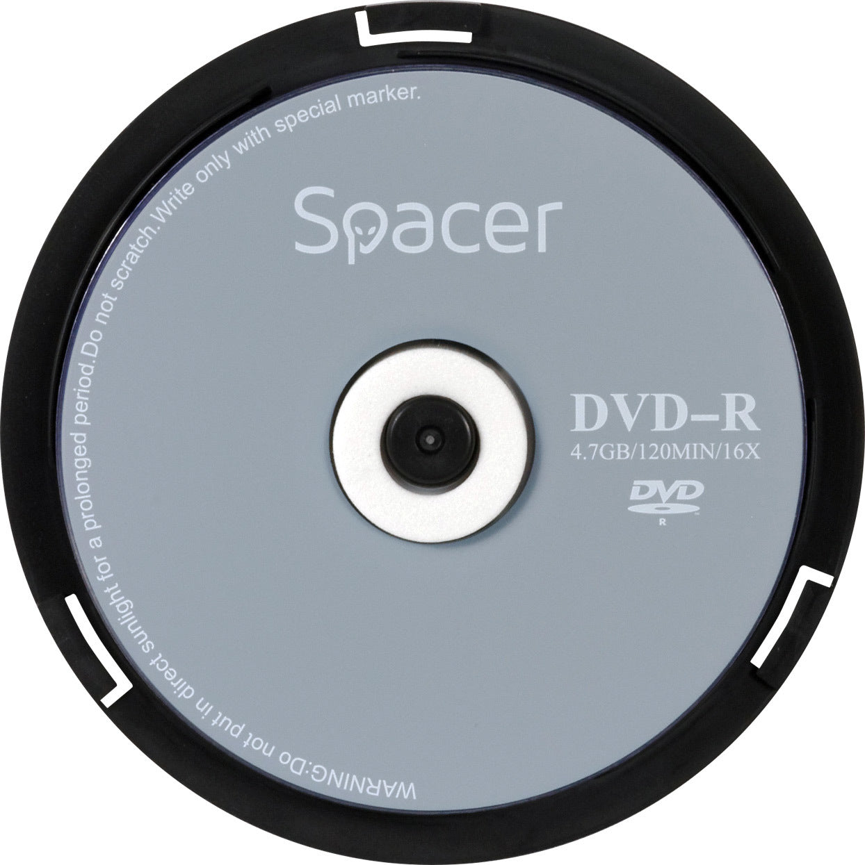 DVD-R SPACER 4.7GB, 120min, viteza 16x, 10 buc, spindle, "DVDR10" 45501039 / 18842 001 001 / 166557