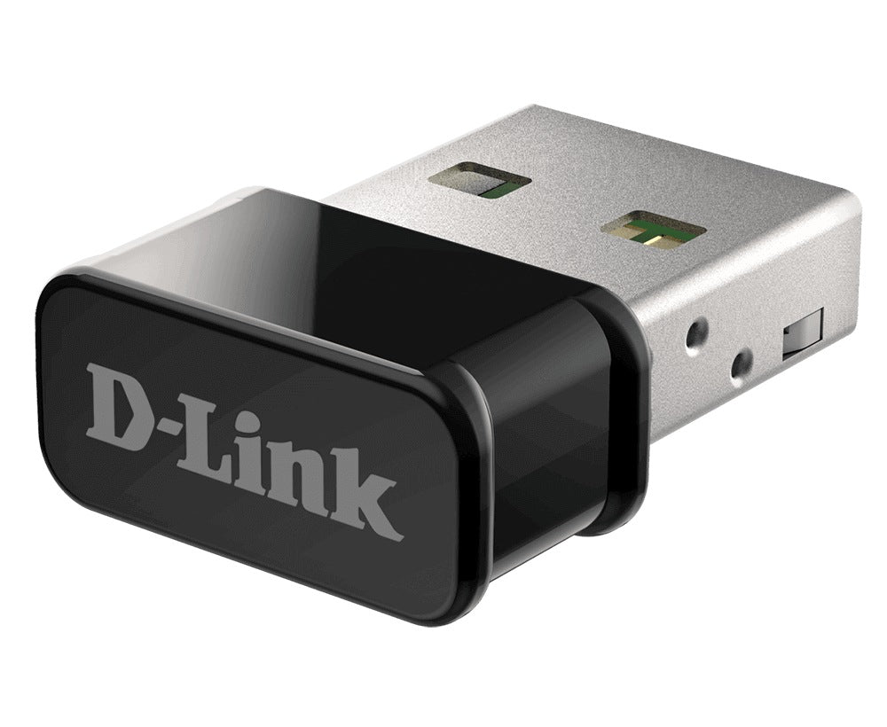 ADAPTOR RETEA D-LINK AC1300 NANO, extern wireless 2.4 GHz | 5 GHz, USB 2.0, port, 1300 Mbps, antena interna x 1, "DWA-181"