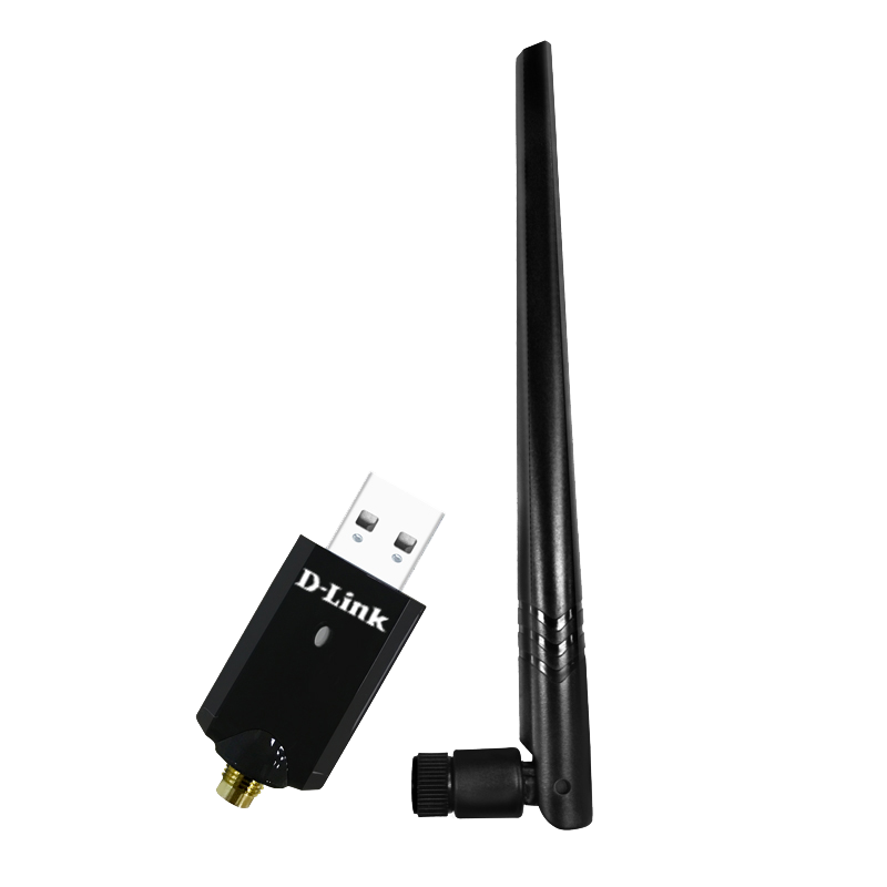 ADAPTOR RETEA D-LINK AC1300, extern wireless 2.4 GHz | 5 GHz, USB 3.0, port, antena externa 5 dBi x 1, "DWA-185"