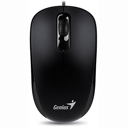 MOUSE Genius, "DX-120", PC sau NB, cu fir, USB, optic, 1000 dpi, butoane/scroll 3/1, , negru, "31010105100"