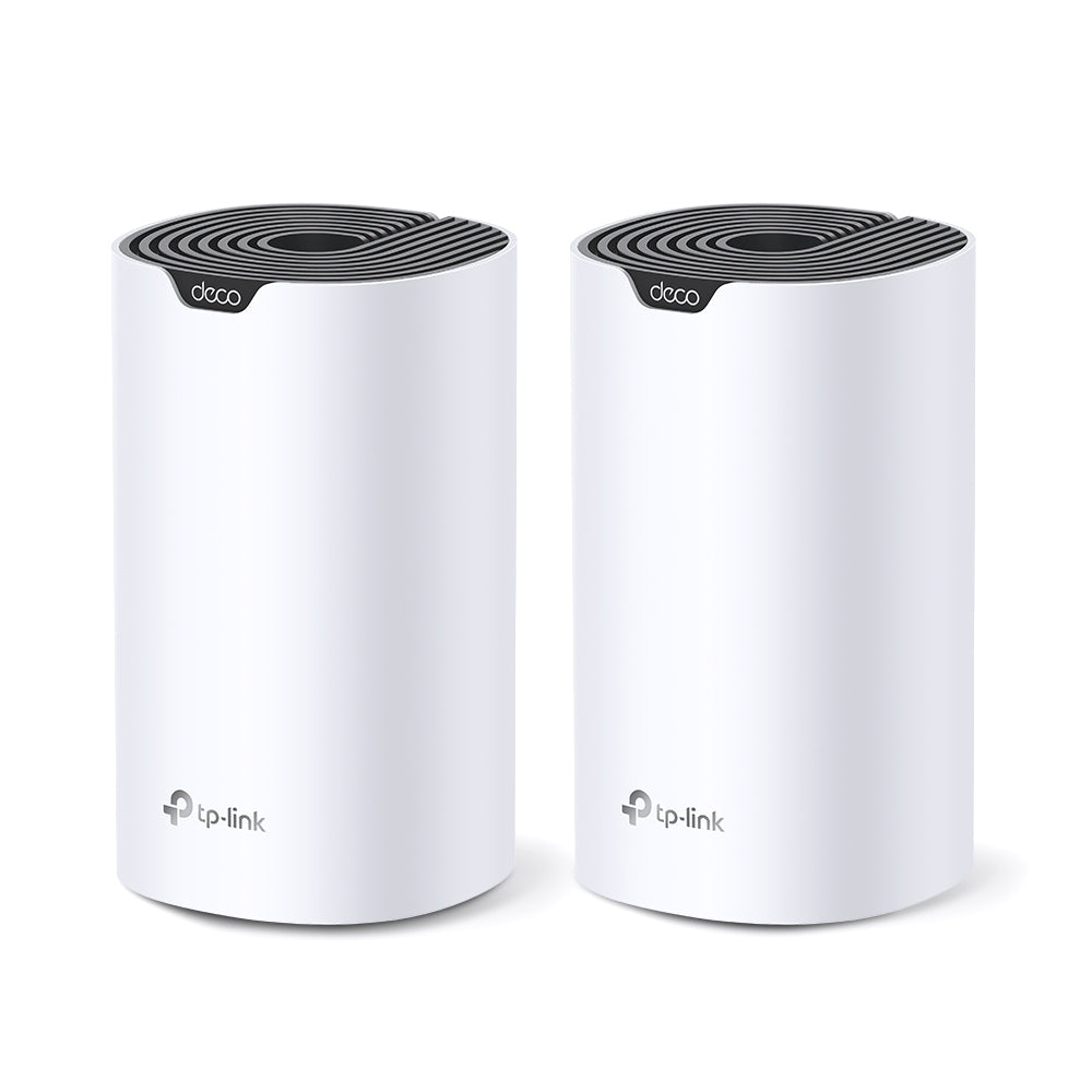 MESH TP-LINK, wireless, router AC1900, pt interior, 1900 Mbps, port LAN, WAN, 2.4 GHz | 5 GHz, antena interna x 3, standard 802.11ac, "Deco S7(2-pack)"