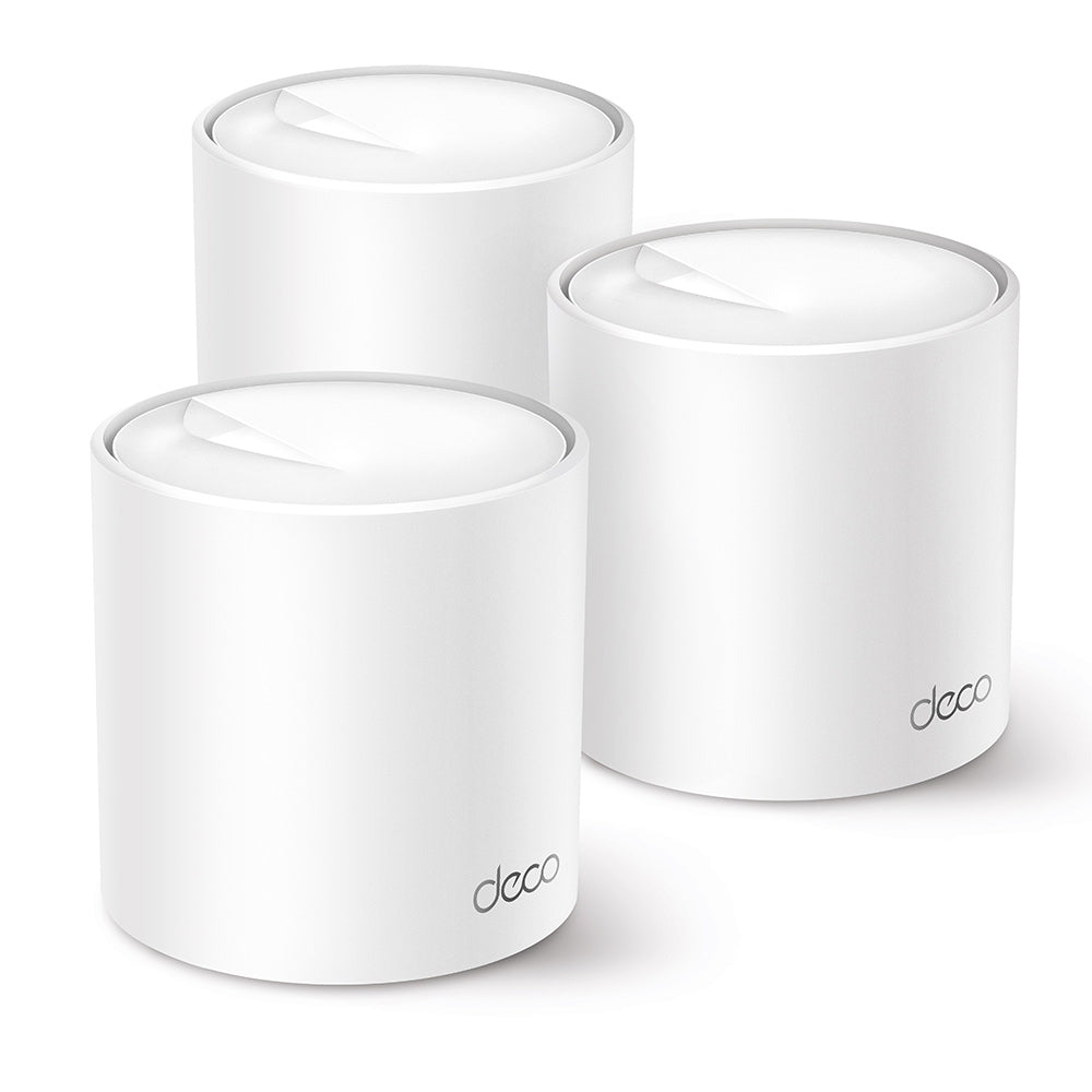 MESH TP-LINK, wireless, router AX3000, pt interior, 3000 Mbps, port LAN, WAN, 2.4 GHz | 5 GHz, antena interna x 2, standard 802.11ax, "Deco X50(3-pack)"
