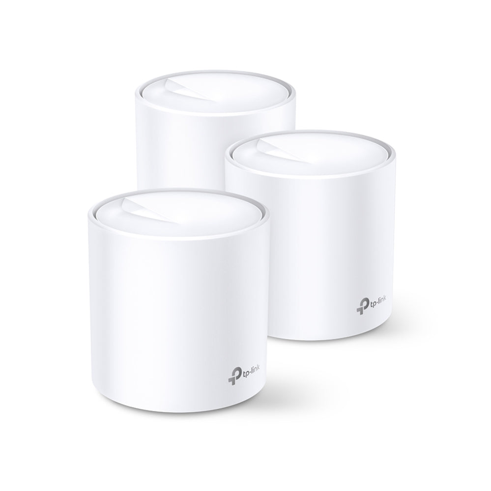 MESH TP-LINK, wireless, router AX5400, pt interior, 5400 Mbps, port LAN, WAN, 2.4 GHz | 5 GHz, antena interna x 4, standard 802.11ax Wi-Fi 6, "Deco X60(3-pack)"