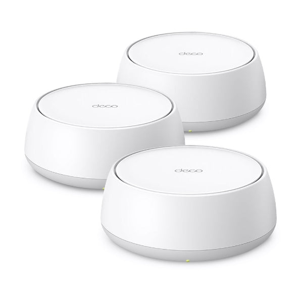 MESH TP-LINK wireless, Wi-Fi 7 BE3600 Tri-Band, pt int, 3600 Mbps, 2×1 Gbps WAN/LAN,2.4 GHz|5 GHz,antena int x 4, standard 802.11be "Deco BE22(3-pack)"