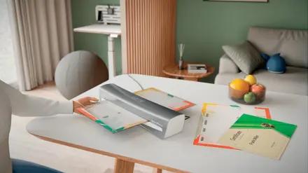 Laminator Leitz iLAM A3 Home Office, gri, "74400089"