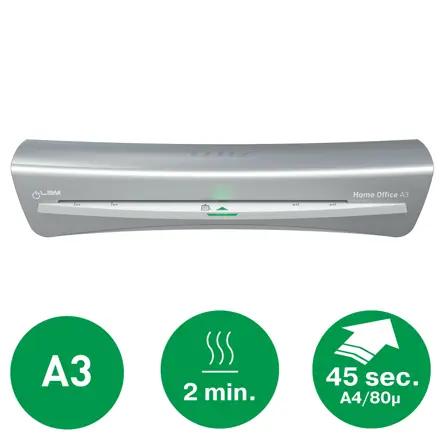 Laminator Leitz iLAM A3 Home Office, gri, "74400089"
