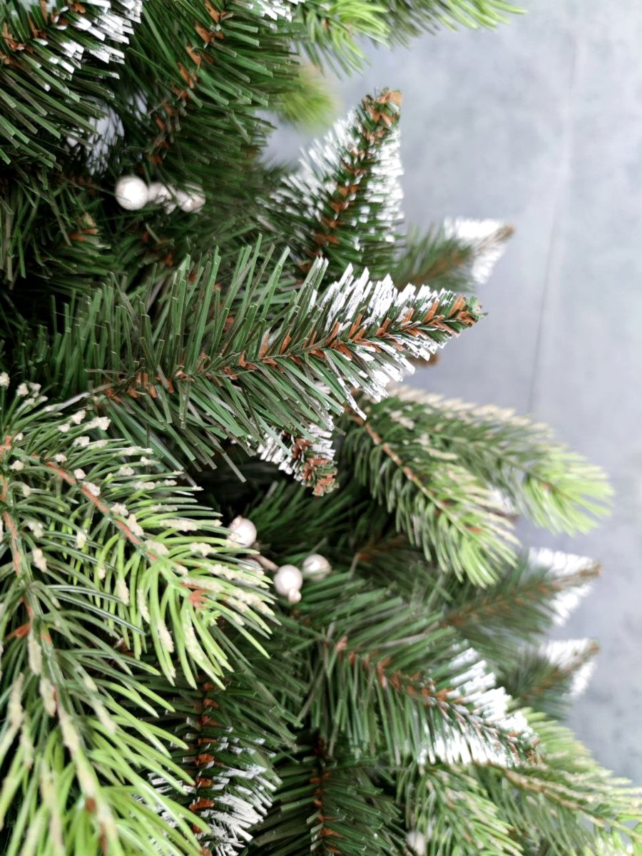 Brad artificial Christmas Deluxe by Sersimo, Diamant, 2D+3D, 220cm