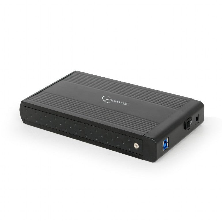 RACK extern GEMBIRD, extern pt. HDD, 3.5 inch, S-ATA, interfata PC USB 3.0, aluminiu, negru, "EE3-U3S-3"