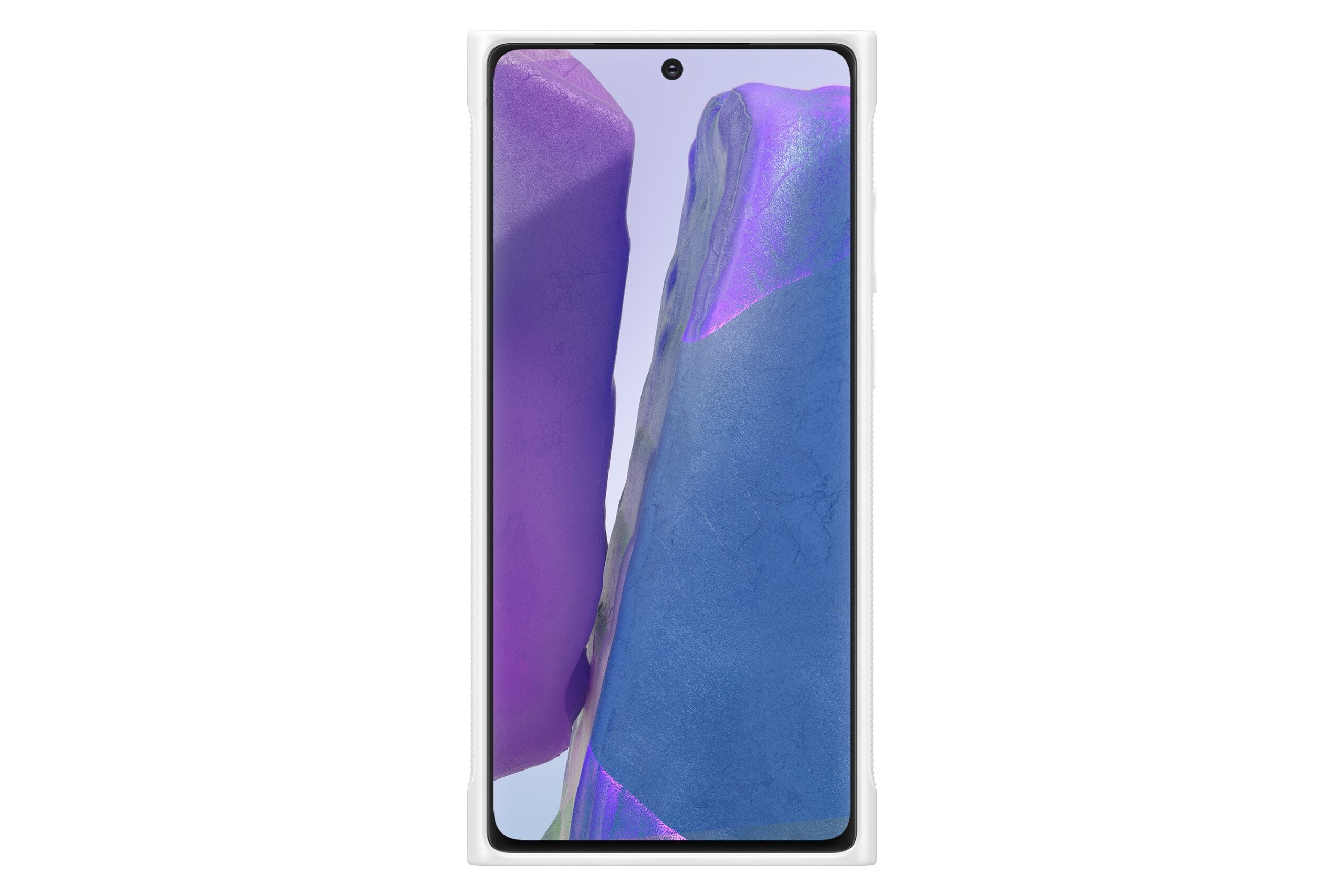HUSA Smartphone Samsung, pt Galaxy Note 20, tip back cover (protectie spate), policarbonat | poliuretan, ultrasubtire, alb, "EF-GN980CWEGEU"