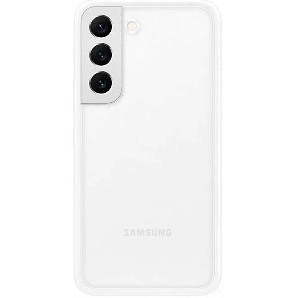 Samsung Galaxy S22; Frame Cover; White 