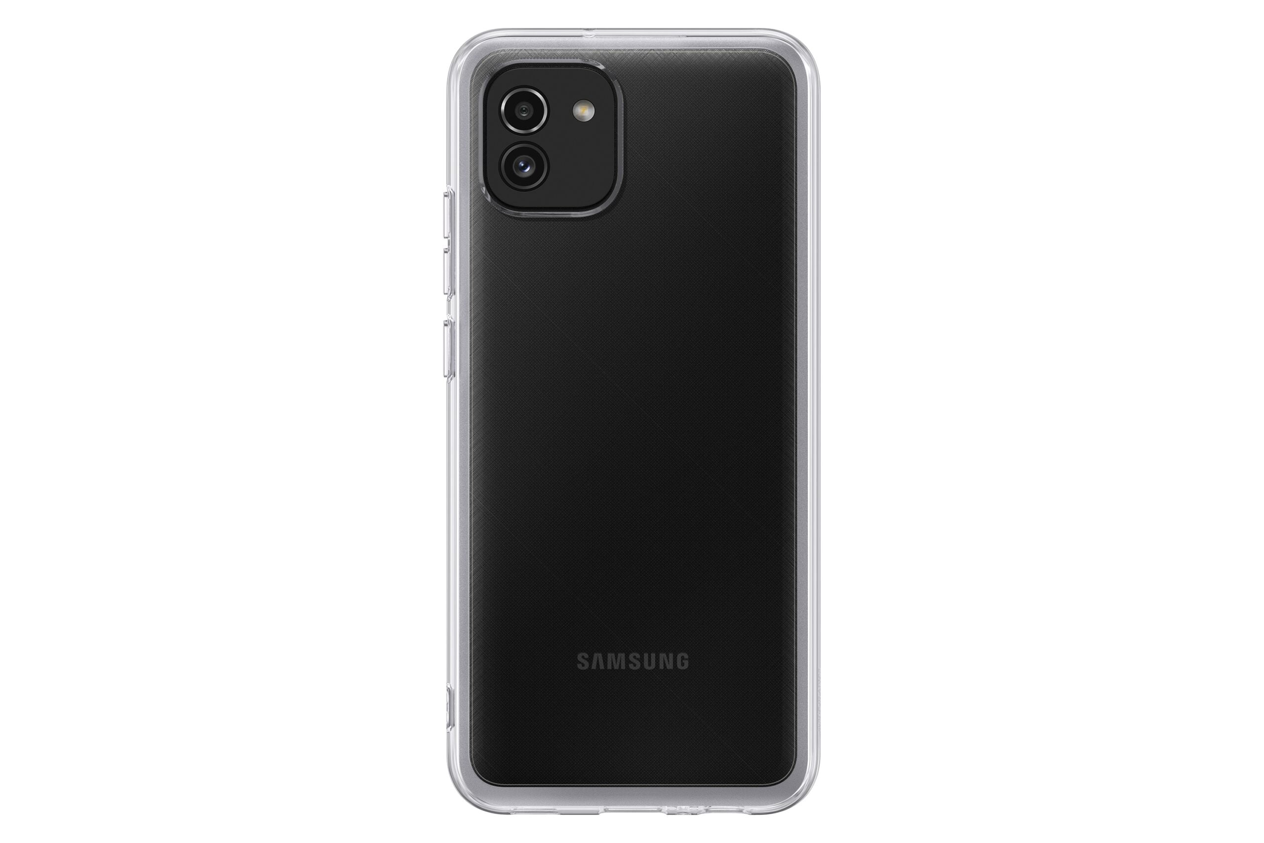 HUSA Smartphone Samsung, pt Galaxy A03, tip back cover (protectie spate), TPU, ultrasubtire, transparent, "EF-QA036TTEGEU"