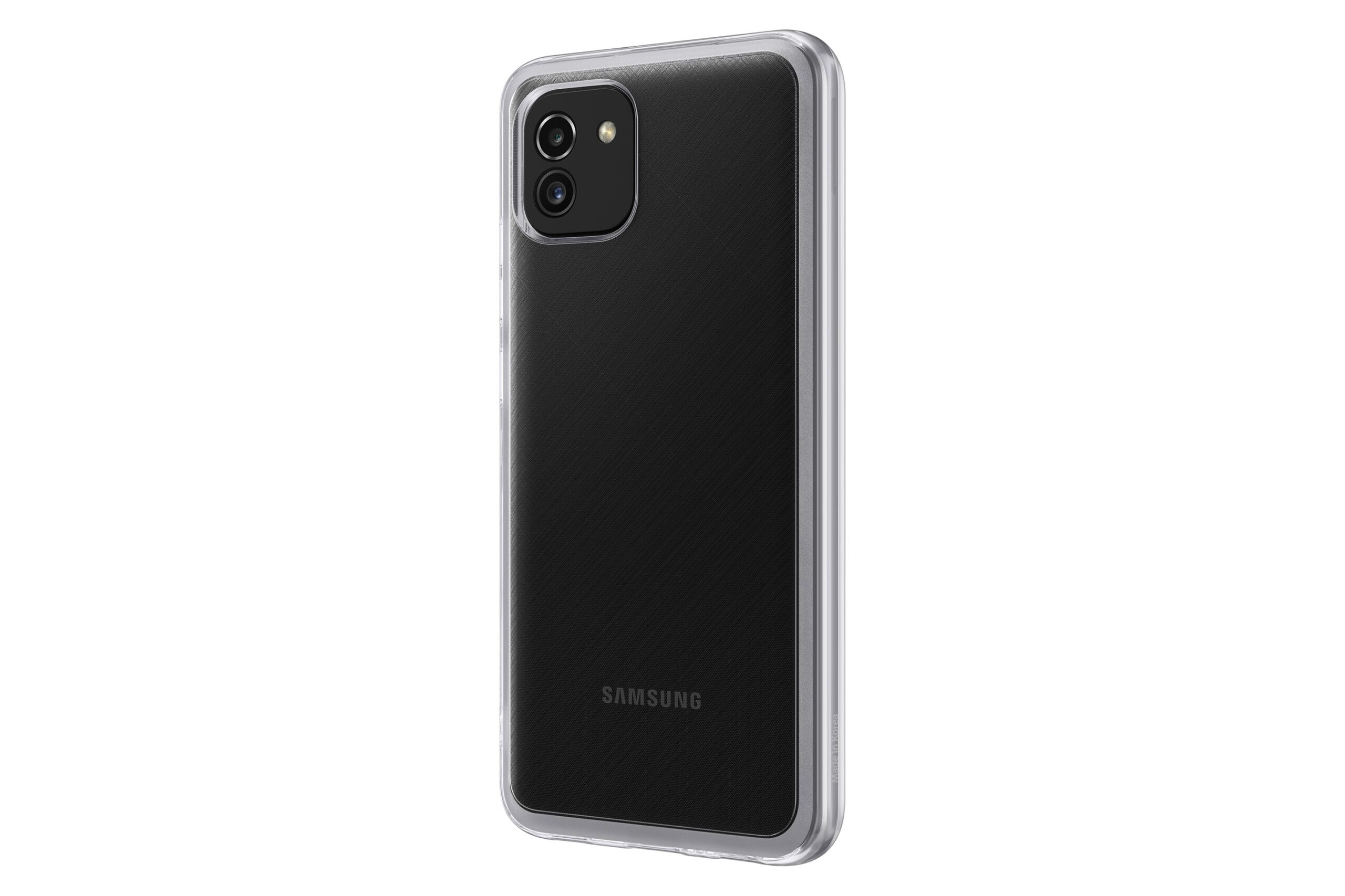 HUSA Smartphone Samsung, pt Galaxy A03, tip back cover (protectie spate), TPU, ultrasubtire, transparent, "EF-QA036TTEGEU"