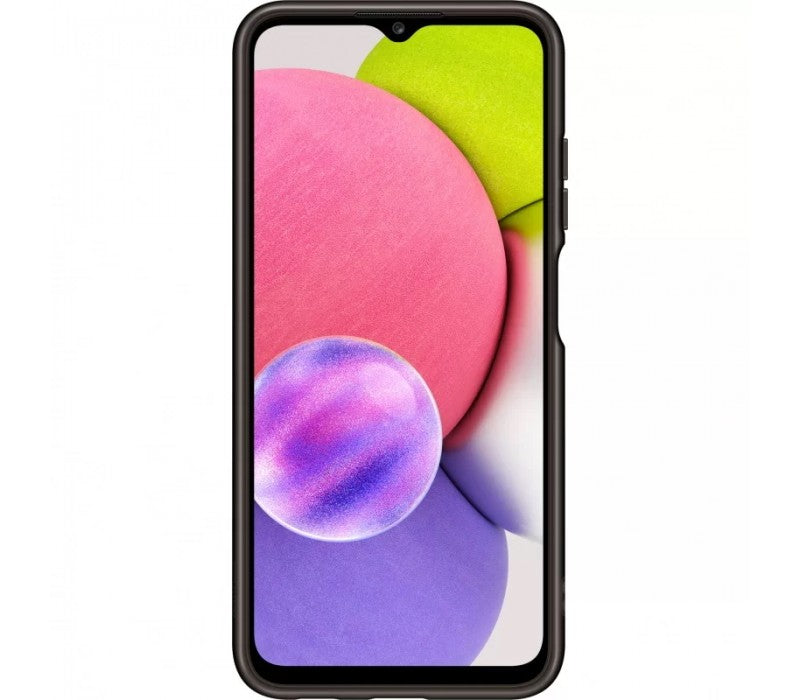 HUSA Smartphone Samsung, pt Galaxy A03s, tip back cover (protectie spate), TPU, ultrasubtire, negru, "EF-QA038TBEGEU"