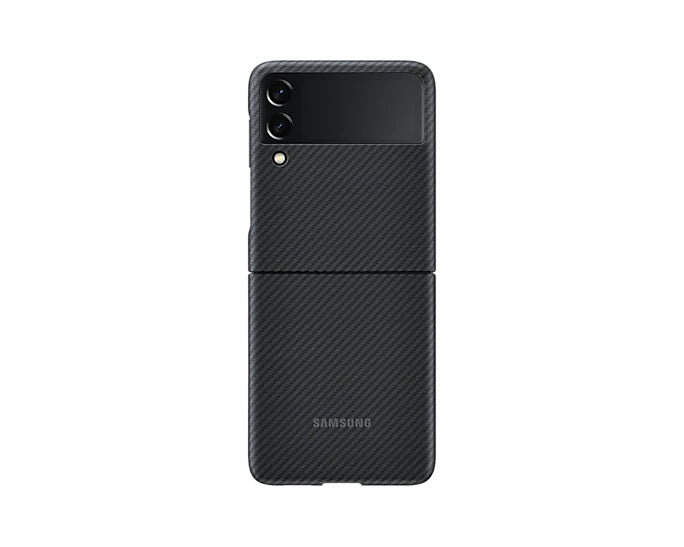 HUSA Smartphone Samsung, pt Galaxy Z Flip3, tip back cover (protectie spate), policarbonat, ultrasubtire, negru, "EF-XF711SBEGWW"