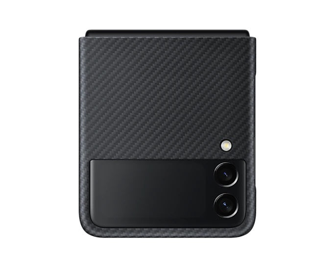 HUSA Smartphone Samsung, pt Galaxy Z Flip3, tip back cover (protectie spate), policarbonat, ultrasubtire, negru, "EF-XF711SBEGWW"