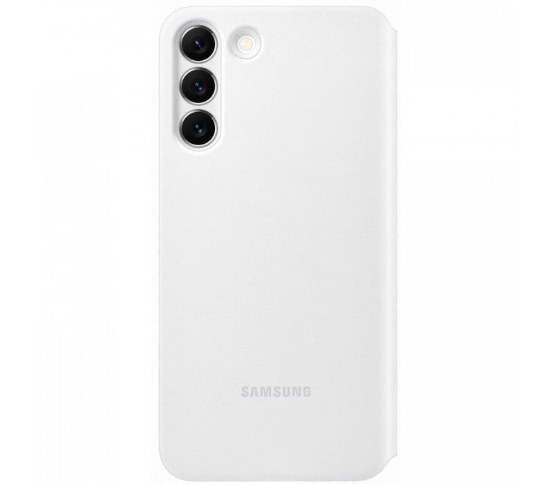 Galaxy S22 Plus; Smart Clear View Cover; White "EF-ZS906CWEGEE"