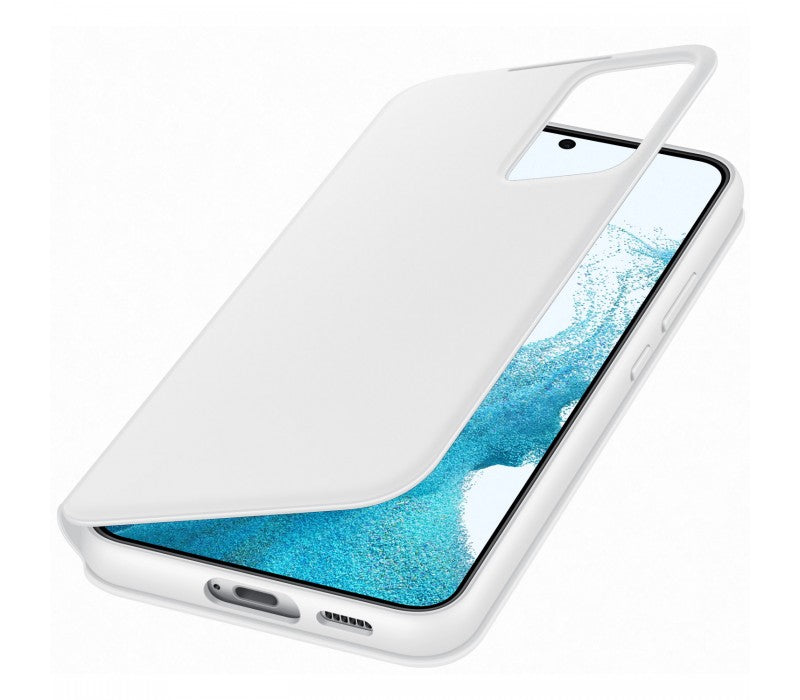 Galaxy S22 Plus; Smart Clear View Cover; White "EF-ZS906CWEGEE"