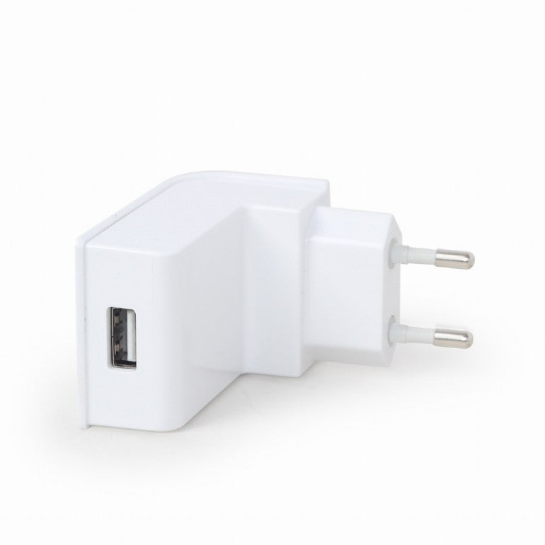 ALIMENTATOR retea 220V GEMBIRD, universal, 1 x USB, 2.1A, 10W, alb, "EG-UC2A-02-W"