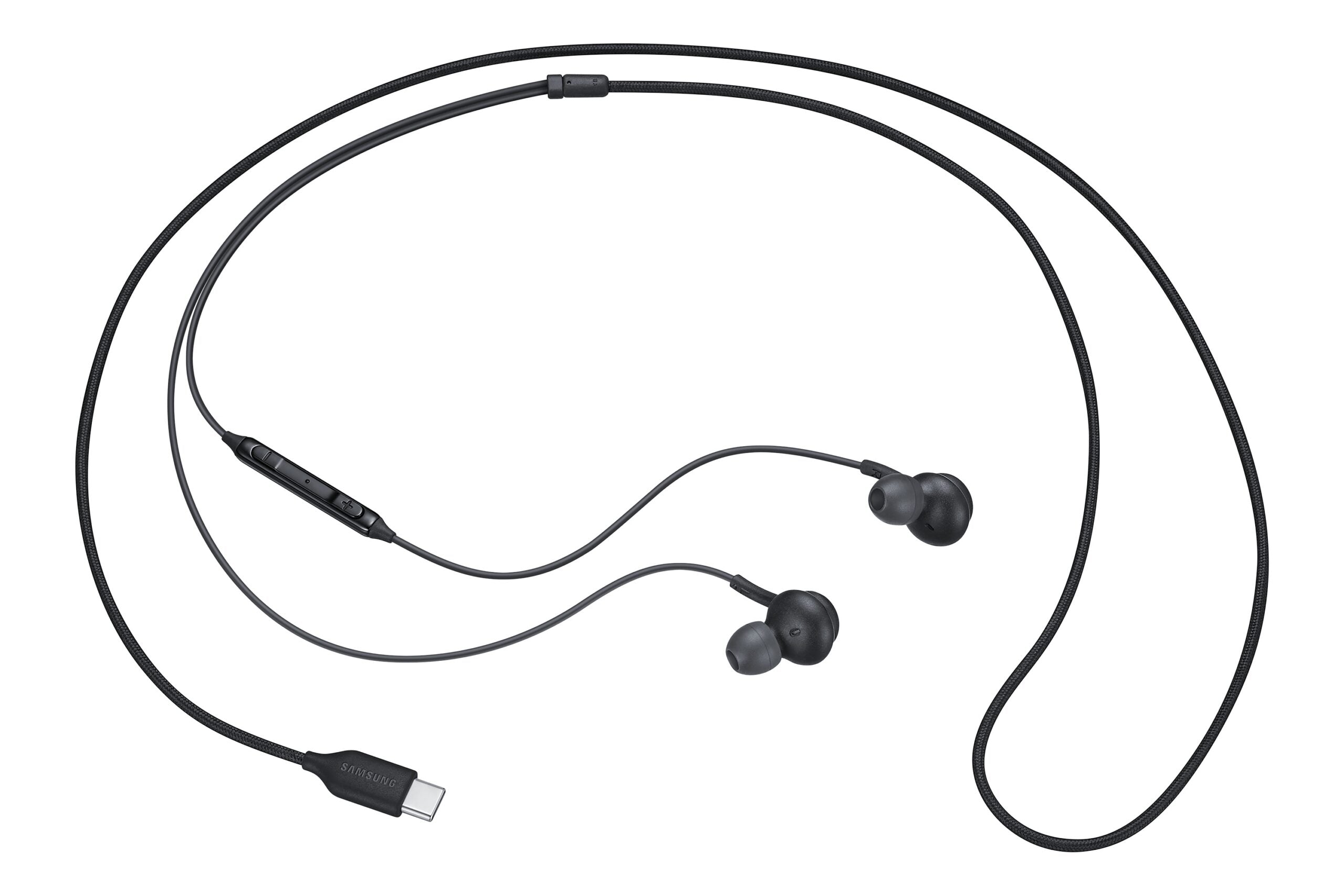 Samsung Type C Eaphones, Black EO-IC100BBEGEU, "EO-IC100BBEGEU" (timbru verde 0.03 lei)