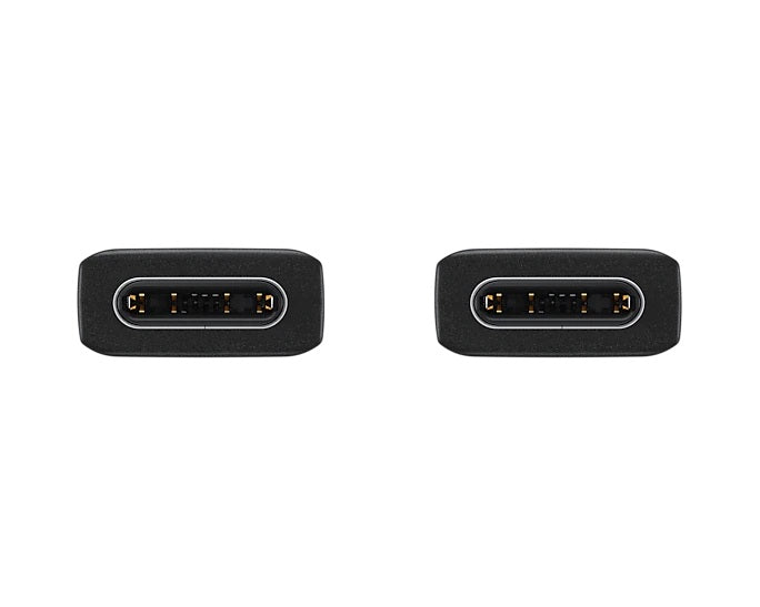 CABLU alimentare si date smartphone Samsung, USB Type-C (T) la USB Type-C (T), cauciuc, lungime 1 m, negru, "EP-DA705BBEGWW"