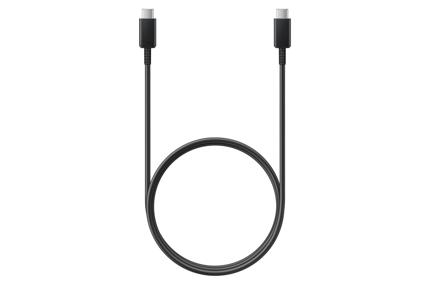 CABLU alimentare smartphone Samsung, USB Type-C (T) la USB Type-C (T), cauciuc, lungime 1 m, negru, "EP-DN975BBEGWW"