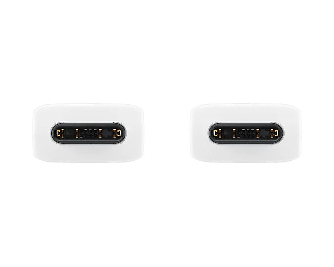 CABLU alimentare smartphone Samsung, USB Type-C (T) la USB Type-C (T), cauciuc, lungime 1 m, alb, "EP-DN975BWEGWW"