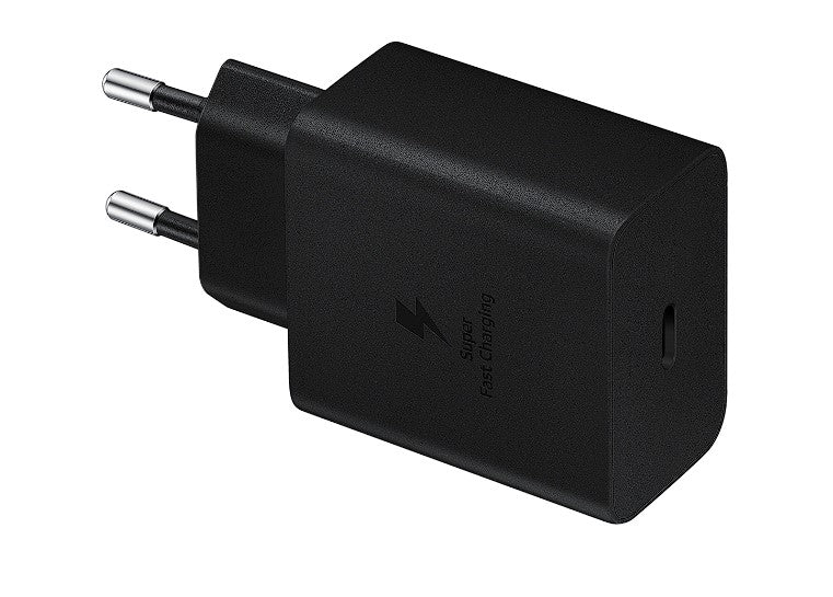 Samsung Power Adapter 45W USB-C Super Fast Charge; USB-C to USB-C Cable, 5A, 1.8m; Black 