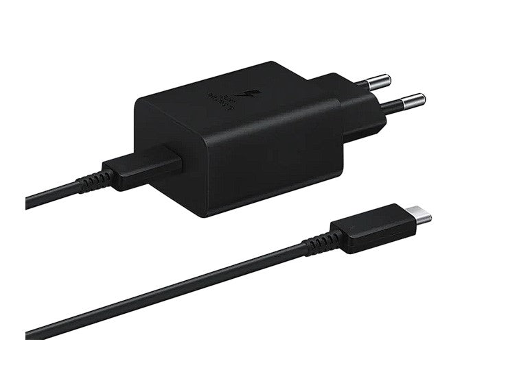 Samsung Power Adapter 45W USB-C Super Fast Charge; USB-C to USB-C Cable, 5A, 1.8m; Black 