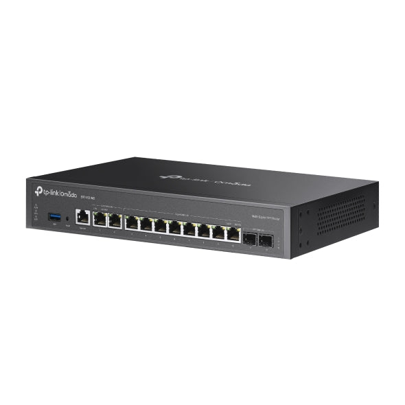 ROUTER TP-LINK VPN Multi-WAN cu porturi 2.5G, 2× Porturi RJ45 WAN/LAN de 2.5G, 8× Porturi RJ45 WAN/LAN Gigabit, 2× Sloturi SFP Gigabit "ER7412-M2"