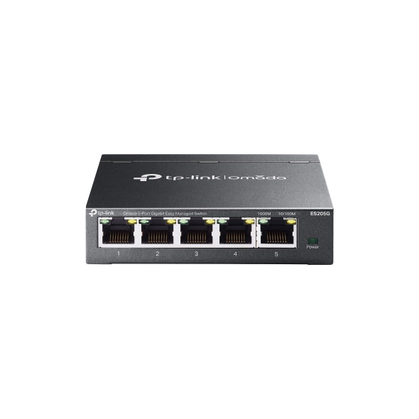 SWITCH TP-LINK Omada easy managed, 5 porturi Gigabit, carcasa metalica "ES205G"