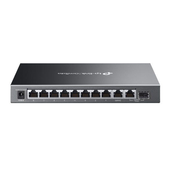 SWITCH TP-LINK Omada easy managed, 8× Gigabit 802.3at/af-compliant PoE+ RJ45, 1× Gigabit RJ45 port,1× Gigabit SFP/RJ45 Combo,125W buget POE, carcasa metalica "ES210GMP"