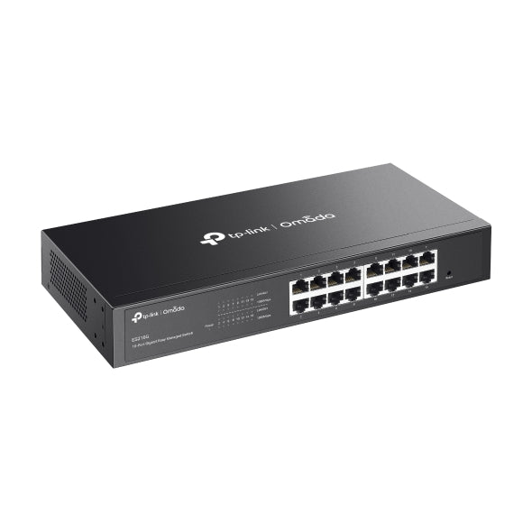 SWITCH TP-Link Easy Managed, 16-Port Gigabit RJ-45, metalic "ES216G"