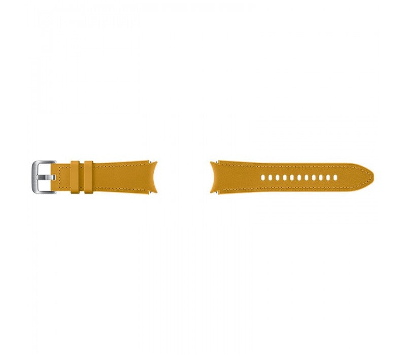 Hybrid Leather Band 20mm S/M Mustard, "ET-SHR88SYEGEU"