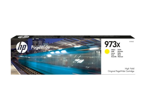 Cartus Cerneala Original HP Yellow, nr.973x, pentru PageWide Pro 452|Pro 477, , , "F6T83AE"